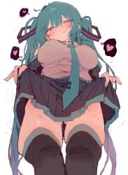 hatsune miku from vocaloid by bunchi