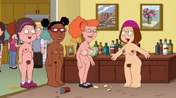 accurate_art_style edit esther_(family_guy) family_guy meg_griffin patty_patterson pubic_hair ruth_cochamer tko-san