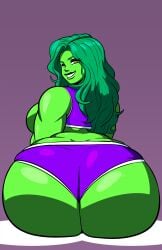 1girls amazon ass axel-rosered bbw big_breasts boobies boobs booty breasts butt curvy dat_ass dummy_thicc dumptruck_ass dumptruck_butt enormous_ass female firm gigantic_ass green_eyes green_hair green_skin gyatt gym_clothes hips huge_ass hulk_(series) humongous_ass jennifer_walters juggs justafunguy23 large_boobs leotard marvel_comics muscular pawg phat_ass rump seductive sexy she-hulk sideboob solo thicc thicc_ass thick_thighs thighs thunder_thighs tits titties voluptuous wide_hips