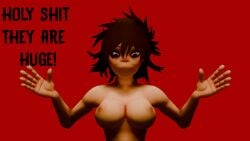 asian asian_female bed bedroom bedroom_setting bedroom_sex gorillaz no_bra no_panties no_pants noodle_(gorillaz) noodle_(humility) nude nude_female smirk smirking smirking_at_viewer
