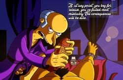 gay gay_bondage gay_domination gay_sex montgomery_burns older_male_and_younger_male the_simpsons victor_das_wolfen