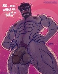 1boy abs beard big_penis blush character_request completely_nude daddy dilf english english_text erect_penis erection eros from_below gay hairy hairy_chest hairy_male half-erect horny huge_cock imminent_penetration imminent_sex large_penis looking_at_viewer male muscular muscular_male musk musk_clouds musky_cock nude nude_male pecs pov pov_eye_contact precum precum_drip pubic_hair solo solo_male sweat sweatdrop sweating sweaty_body talking_to_viewer text thick_penis viewed_from_below wererdraws