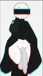 1boy 3d 3d_(artwork) 3d_model 3d_render 7ths1n balls ballsack belly belly_button censor_bar censored_face cloak cock dick gun looking_at_viewer low_hanging_balls model neutral_expression penis pointing pointing_at_viewer render rendered sweat sweatdrop sweating white_body white_skin