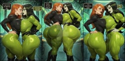 2girls ai_generated ass ass_bigger_than_head assloverdianadanvers bewitching_thighs big_ass big_breasts big_thighs breasts breasts_bigger_than_head bubble_ass bubble_butt curvaceous curvy curvy_figure digital_media_(artwork) dumptruck_ass dumptruck_butt female hips hourglass_figure huge_ass huge_breasts huge_thighs kim_possible kimberly_ann_possible large_ass large_breasts large_thighs legs light-skinned_female light_skin mature mature_female older_female older_female_and_younger_female pawg round_ass shego slim_waist thick thick_hips thick_legs thick_thighs thighs thighs_bigger_than_head voluptuous waist wide_ass wide_hips wide_thighs younger_female