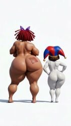 ai_generated artist_request ass female female_ass honne_dell jester pomni_(the_amazing_digital_circus) ragatha_(the_amazing_digital_circus) ragdoll tagme tagme_(artist) the_amazing_digital_circus unkown_artist video