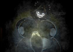 3d armpit_hair armpits backrooms bbw black_cum chubby closeup erection futa_only futanari hairy highres huge_balls huge_breasts huge_cock inviting karelia_futanari_(acerattman) looking_at_viewer looking_down_at_viewer musk pinup pov smegma smell smile solo