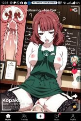 1girls ai_generated anime blue_lock breasts kopako patreon_logo patreon_username red_eyes red_hair sex teieri_anri tiktok uncensored vagina vaginal_penetration vaginal_sex watermark
