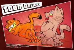 2boys crossover fritz_the_cat fritz_the_cat_(character) garfield_(series) garfield_the_cat gay male male_only paramount_skydance_corporation paws,_inc. penis the-alfie-incorporated yaoi