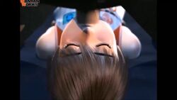 3d animated cum cum_in_mouth fellatio female forced forced_oral japanese_text male oral overweight rape schoolgirl sleep_molestation sleeping sound testicles volleyball_uniform wantan_works watermark video