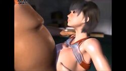 3d animated big_breasts censored_penis cum cum_in_mouth cum_on_breasts cum_on_face fat_man fellatio female forced japanese_text male oral overweight paizuri rape schoolgirl sound video volleyball_uniform wantan_works watermark