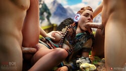 aloy from horizon zero dawn by fireboxstudio