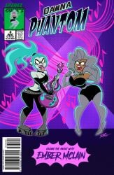 2girls big_breasts big_thighs breasts bust busty chest curvaceous curvy curvy_figure danny_phantom dawna_phantom digital_media_(artwork) ember_mclain female ghost ghost_girl gothic gothic_rock hero heroine high_heels hips hourglass_figure huge_breasts huge_thighs humanoid large_breasts large_thighs legs light-skinned_female light_skin mature mature_female nickelodeon nicktoons original_character punk punk_girl punk_rock punk_rocker rocker rocker_chick round_ass samperez slim_waist thick thick_hips thick_legs thick_thighs thighs villain villainess voluptuous voluptuous_female waist wide_ass wide_hips wide_thighs