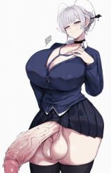 1futa ass balls big_ass big_breasts big_penis bottomless breasts busty choker clevage clothed clothing cock dick dickgirl erection fat_cock futa futa_cock futa_only futanari gigantic_breasts gigantic_penis grin grinning hearts_around_head hipssmile huge_breasts huge_cock human hung hung_futanari itokonoue_kaoru large_breasts large_penis light-skinned_futanari light_skin long_penis massive_breasts mostly_clothed nipple_bulge pale-skinned_futanari pale_skin penis penis_out project_kv revealing_clothes seductive seductive_eyes seductive_look seductive_smile skirt smiling smirk smirking smug smug_face solo solo_futa standing tagme_(character) thick thick_ass thick_penis thick_thighs thigh_highs thighhighs thighs veins veiny veiny_penis voluptuous voluptuous_futanari white_hair wide_hips zer0.zer0 zer0artzer0