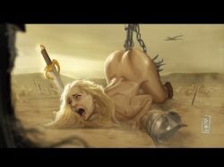 1girls ass ass_focus ass_grab ass_up background big_ass big_breasts blonde blonde_female blonde_hair blonde_hair_female completely_naked completely_naked_female completely_nude completely_nude_female crying crying_with_eyes_open defeated defeated_heroine dragon drooling eowyn fellbeast female female_focus female_penetrated femsub force forced hair helmet helmet_removed heroine improvised_dildo improvised_sex_toy insertion light-skinned_female light_skin long_hair lord_of_the_rings melee_weapon nazgul nude nude_female nudity object_in_ass object_insertion on_ground open_mouth rajdraw rape saliva screaming screaming_in_agony screaming_in_pain shiny_skin sword tears top-down_bottom-up unseen_male_face unusual_insertion unusual_object_insertion unusual_penetration unusual_sex_toy villain watermark weapon witch_king_of_angmar