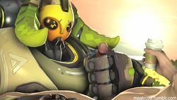 3d animated female handjob human human_on_robot large_penis living_machine loop male meatroza omnic orisa overwatch penis robot sound source_filmmaker tagme technophilia video