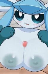 1boy 1girls 2d 30_seconds animated anthro anthrofied areolae big_breasts blue_areola blue_nipples boobjob breasts censored creatures_(company) cum cum_between_breasts cum_on_breasts cum_on_face duo eeveelution female furry furry_female furry_with_non-furry game_freak generation_4_pokemon glaceon high_framerate huge_breasts human human_male interspecies large_breasts light-skinned_male light_skin live2d longer_than_30_seconds looking_at_viewer male mosaic_censoring nintendo nipples no_sound open_mouth paizuri penis pokemon pokemon_(species) pov sateco sex short_playtime tagme titjob video video_games