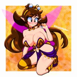 animated big_breasts breasts cleavage female huge_breasts live2d susiehatter tagme thick_thighs video wide_hips