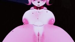 big_breasts frenni_(cryptia) frenni_fazclaire laying_on_back pose pussy vrchat vrchat_avatar vrchat_model