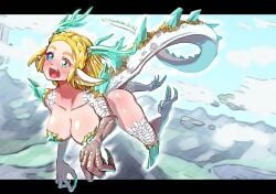 1girls 2024 big_breasts blonde_hair dragon_girl huge_breasts light_dragon_(totk) mochy monster_girl nintendo princess_zelda solo solo_female tagme tears_of_the_kingdom the_legend_of_zelda zelda_(tears_of_the_kingdom)