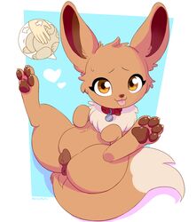 eevee from nintendo by nonamoth