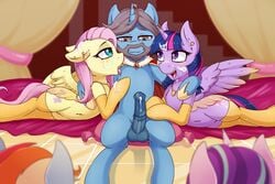 2018 alicorn animal_genitalia animal_penis cum cum_on_face cutie_mark ear_piercing equine equine_penis erection fearingfun feathered_wings feathers fluttershy_(mlp) friendship_is_magic group highres horn horsecock licking long_hair male mammal medial_ring my_little_pony open_mouth pegasus penis piercing pink_hair princess_twilight_sparkle_(mlp) rainbow_dash_(mlp) starlight_glimmer straight_hair thighhighs tongue tongue_out twilight_sparkle_(mlp) unicorn wings