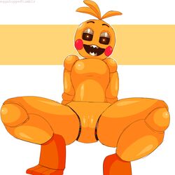 toy chica (fnaf) from five nights at freddy's by eggshoppe