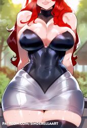 ai_generated battle_bunny_miss_fortune battle_bunny_series big_breasts breasts female female_only huge_breasts large_breasts league_of_legends miss_fortune riot_games sinderellaart slut tencent thick thick_thighs