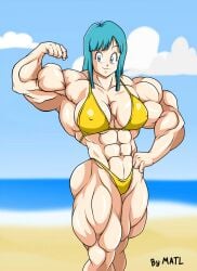 abs biceps breasts female maron matl muscles muscular muscular_arms muscular_female muscular_legs muscular_thighs pecs