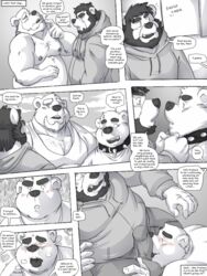 ... 2017 ? anthro anthro_on_anthro bear beard biceps blush body_hair bulge chest_hair clothing collar comic cousins crotch_sniffing english_text erection erection_under_clothes eyebrows facial_hair father father_and_son goatee heart hoodie incest male mammal markwulfgar mature_male moan muscular muscular_male nephew nipples nude overweight overweight_male pants parent partially_colored pecs penis_outline shirt sniffing son speech_bubble spiked_collar spikes tank_top tenting text thick_eyebrows uncle v-neck yaoi