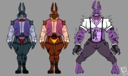 3boys five_nights_at_freddy's fnaf_novels ggez2341 male_only twisted_bonnie