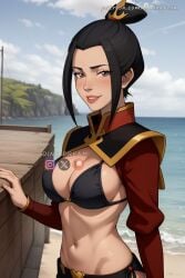 1girls ai_generated avatar_legends avatar_the_last_airbender azula bikini dinixdream female fire_nation looking_at_viewer princess swimsuit