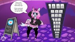 big_breasts breasts female furry mad_n_evil tagme thick_thighs weight_gain_drive wide_hips