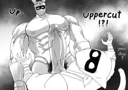 abs balls bara biceps big_balls big_penis bunny_ears clothing erection fakecat_22 gay male male/male male_nipples male_only manly mask masked masked_male muscular_male ninja nipples nude pecs penis petto_rangers