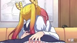 1futa 1girls animated ass chloeangelva cum cum_in_pussy english_dialogue english_voice_acting futa_on_female futanari kobayashi kobayashi-san_chi_no_maidragon miss_kobayashi's_dragon_maid sound tohru_(dragon_maid) trevobutevil twintails video voice_acted