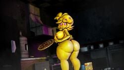 1girls 3d 3d_(artwork) 4k animatronic areolae ass big_ass big_breasts blush bottom_heavy breasts caught caught_off_guard cg chica_(cally3d) chica_(fnaf) chiku chiku_(cryptia) chubby chubby_female embarrassed embarrassed_female fazclaire's_nightclub female female_only five_nights_at_freddy's food fredina's_nightclub furry garry's_mod holding_food huge_ass huge_hips huge_thighs kitchen nipples panties paypalbitches pink_eyes pizza robot shiny shiny_skin solo surprise surprised sweatdrop sweating sweaty thick_thighs topless two_tone_fur watermark wide_hips yellow_body yellow_fur yellow_hair