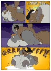 >:) 2023 anthro anthro_on_anthro anthro_penetrated anthro_penetrating anthro_penetrating_anthro areola arm_scar balls big_areola big_balls big_breasts big_butt big_nipples big_penis black_hair bloated bodily_fluids breast_milking breast_play breast_suck breasts brown_body brown_fur brown_hair butt chubby_cheeks comic cum cum_ballooning cum_flooding cum_in_vagina cum_inflation cum_inside duo ejaculation english_text excessive_cum excessive_genital_fluids excessive_lactation exhibitionism eyewear female forest fur genital_fluids genitals glasses gnoll goofy_smile grey_areola grey_body grey_fur grey_nipples grunting hair hair_elbows hi_res huge_areola huge_balls huge_breasts huge_butt huge_nipples huge_penis hyena hyper hyper_balls hyper_breasts hyper_butt hyper_cum hyper_genitalia hyper_lactation hyper_orgasm hyper_penis inflation lactating larp lina_(eth) magic_user male male/female male_on_top mammal milk multiple_rounds multiple_scenes muscular muscular_anthro muscular_male nipples notched_ear nude nude_anthro nude_female nude_male obese obese_anthro obese_female obese_male on_top onomatopoeia orgasm orgasm_face overweight overweight_anthro overweight_female overweight_male penetration penis plant plap plapping public public_sex rodent scar sciurid sex shrub sound_effects starknight_(starknight321) sucking taking_turns text theethj thick_thighs thief tree tree_squirrel vaginal vaginal_penetration wearing_glasses wide_hips