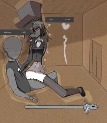 1boy 1boy1girl 1girl 1girl1boy 1girls artgirlz clothed_female_clothed_male cock cowgirl cowgirl_position deep_penetration female hat high_resolution highres humanoid ibispaint_(artwork) ibispaintx jujutsu_shenanigans male no_panties no_pants penis pussy roblox roblox_avatar roblox_game robloxian shoes tiktok twitter vaginal_penetration