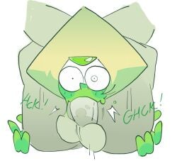 real_saming huge_cock face_fuck steven_universe steven_universe_future peridot_(steven_universe) peridot_(gem)