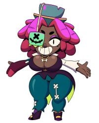 1female 1girls accurate_art_style ai_generated ass bean_smile big_ass big_breasts big_butt black_body brasil_louco brawl_stars breasts bubble_ass bubble_butt chibi curvaceous curvy curvy_body curvy_figure cute cute_expression cute_face cute_female cute_girl dominant dominant_female down_angle down_view edit edited_official_artwork edited_screencap female female_only front_view human human_female human_only juju_(brawl_stars) large_ass large_breasts looking_at_viewer milf milf_body red_hair seducing seducing_viewer seductive seductive_look seductive_smile sexy sexy_body sexy_pose shortstack simple_background solo solo_female solo_focus supercell tagme teeth thick_ass thick_body thick_butt thick_thighs voluptuous voluptuous_body voluptuous_female white_background