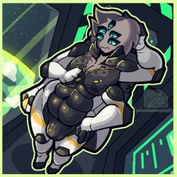 animated annoyed anthro arachnid arthropod balls_outline belly biped blue_eyes bodily_fluids bulge clothed clothing detailed_bulge digital_media_(artwork) english_text felid femboy fur genital_outline hair loop male male_only mammal multi_arm multi_eye multi_limb nagifur open_mouth penis_outline skinsuit solo space spacecraft spacesuit spider sweat text thick_thighs tight_clothing topwear unzipped vehicle webber_(nagifur) zipper