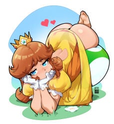 princess daisy from mario (series) by bayeuxman