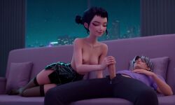 3d_animation ai_generated animated couch female handjob kpop_demon_hunters male mini_skirt mirastudio mp4 mystery_(kpop_demon_hunters) night_city_view penis seductive sleeping smile sound straight stroking tagme thighhighs topless unconscious video voice_acted zoey_(kpop_demon_hunters)