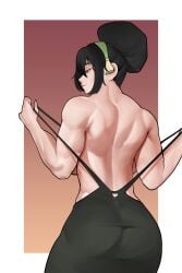 toph bei fong from avatar the last airbender by brothbowl