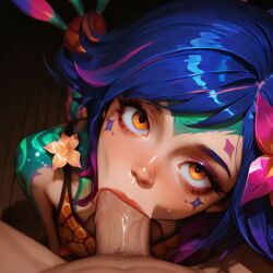 ai_generated animated blowjob blowjob_face cute cute_face deepthroat game jorenzone league_of_legends neeko original sucking sucking_penis tagme video