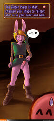 a_link_to_the_past anthro balls bitfang bottomless clothed clothing erection hi_res lagomorph link link_(rabbit_form) male male_only mammal nintendo penis rabbit solo the_legend_of_zelda uncut video_games