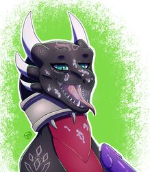 aroused cum cynder digital_media_(artwork) dragon ejaculate excited female feral ferilla game_(disambiguation) headshot horn horny_(disambiguation) invalid_tag male open_mouth oral orgasm penis saliva spyro spyro_the_dragon teeth tongue toony video_games