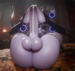 1futa 3d autofootjob balls big_ass big_balls breasts deskt3d feet feet_up footjob futa futa_only futanari huge_cock humanoid humanoid_penis legs_up penis solo tagme void_elf void_elf_futa world_of_warcraft xal'atath