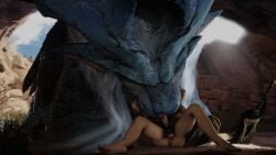 16:9 2021 3d 3d_(artwork) 3d_animation ambiguous_focus ambiguous_gender ambiguous_on_human ambiguous_penetrated animated animation ass balls capcom claws deepthroat digital_media_(artwork) dominant dominant_female duo elder_dragon erection extreme_size_difference fellatio fellatio_from_feral female female_(lore) feral feral_penetrated genitals gentle_femdom gif horn human human_on_feral human_penetrating human_penetrating_feral humanoid_genitalia humanoid_penis interspecies ivorylagiacrus larger_ambiguous larger_female larger_feral larger_penetrated light-skinned_male light_skin loop looping_animation lunastra lying male male/ambiguous male_on_feral male_penetrating male_penetrating_ambiguous mammal monster_hunter on_back oral oral_penetration outside oversized_fellatio oversized_oral penetration penile penile_penetration penis penis_on_tongue sex short_playtime size_difference smaller_human smaller_male solo_focus thepasserbye widescreen wings zoophilia