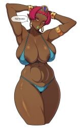 gerudo from breath of the wild by davespinup