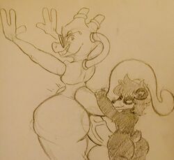 2boys ass big_ass big_testicles black_fur duo erection fur gay giant_panda hi_res huge_ass huge_testicles hyper hyper_penis joji_(@jojipando) legendary_pokémon male male_only mammal mewtwo monochrome nintendo original_character peach_(peachymewtwo) peachymewtwo penis pokemon pokemon_(species) pokemon_rgby shortstack sketch stomach_bulge testicles thick_thighs ursid video_games wide_hips yaoi